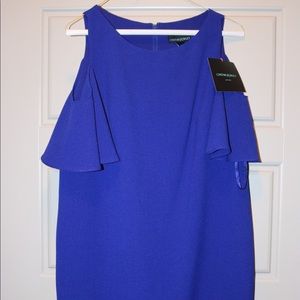 Royal Blue Sheath Cocktail Dress